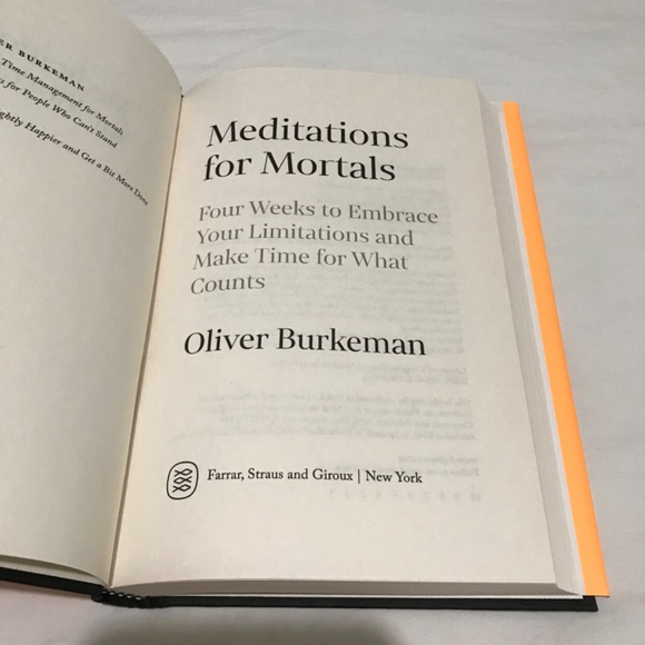 Books by Oliver Burkeman Bundle Lot Time Management and Meditations for Mortals - Picture 10 of 16